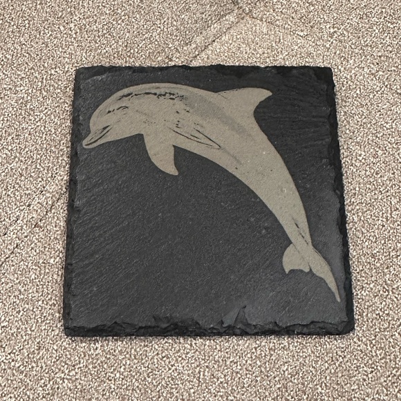Slate Coaster Set - Picture 4 of 6